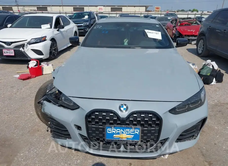 BMW 430I 2023 vin WBA53AP03PCL18256 from auto auction Iaai