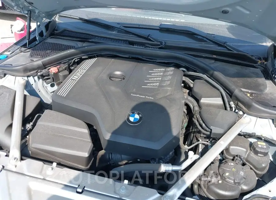 BMW 430I 2023 vin WBA53AP03PCL18256 from auto auction Iaai