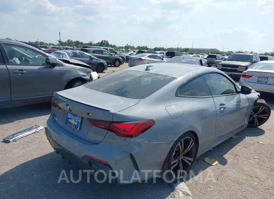 BMW 430I 2023 vin WBA53AP03PCL18256 from auto auction Iaai