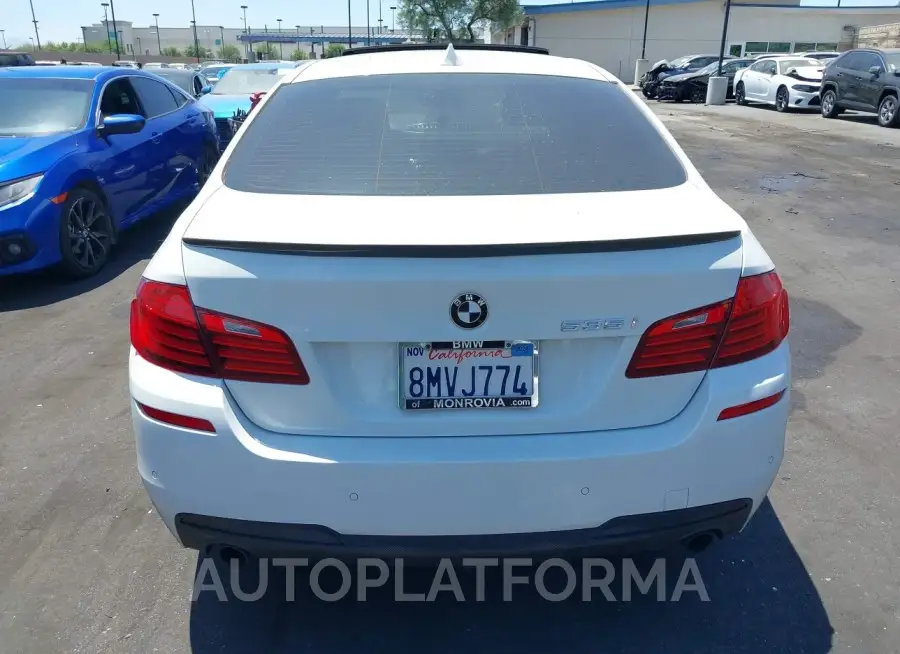 BMW 535I 2016 vin WBA5B1C56GG553778 from auto auction Iaai