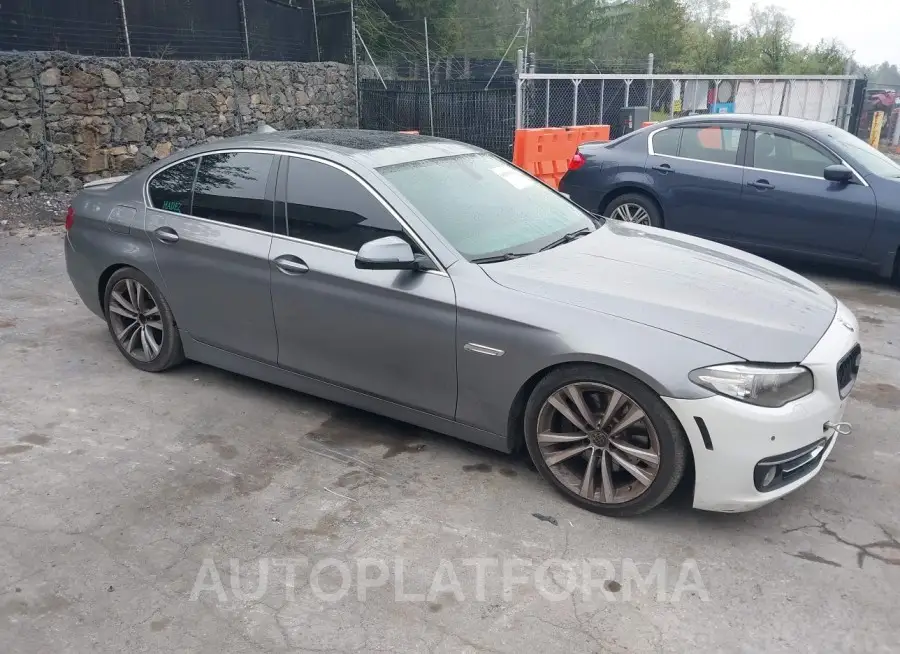 BMW 535I 2016 vin WBA5B3C50GG256470 from auto auction Iaai