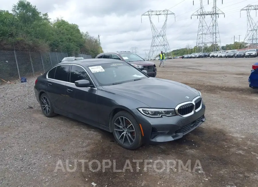 BMW 330I 2019 vin WBA5R7C56KAJ82227 from auto auction Iaai