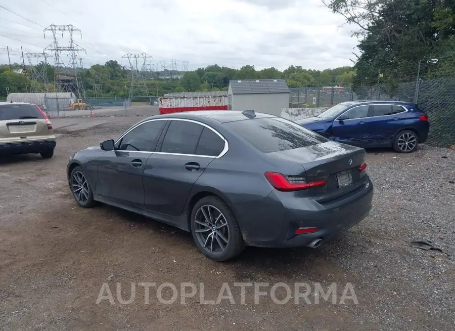 BMW 330I 2019 vin WBA5R7C56KAJ82227 from auto auction Iaai