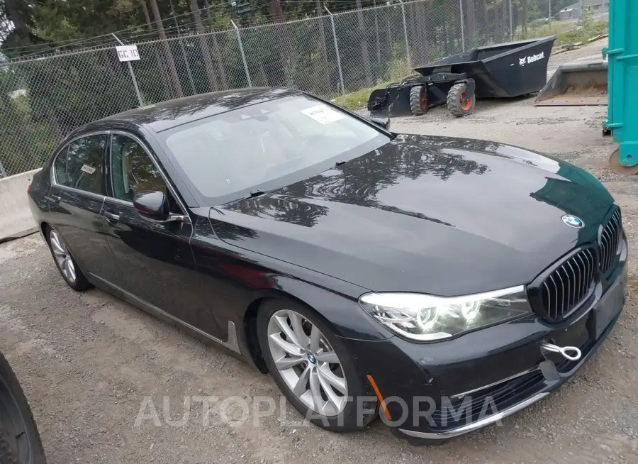 BMW 740I 2017 vin WBA7E4C38HGV23313 from auto auction Iaai