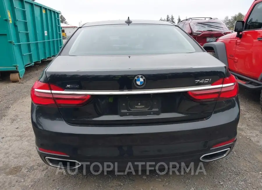 BMW 740I 2017 vin WBA7E4C38HGV23313 from auto auction Iaai