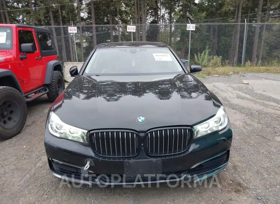 BMW 740I 2017 vin WBA7E4C38HGV23313 from auto auction Iaai