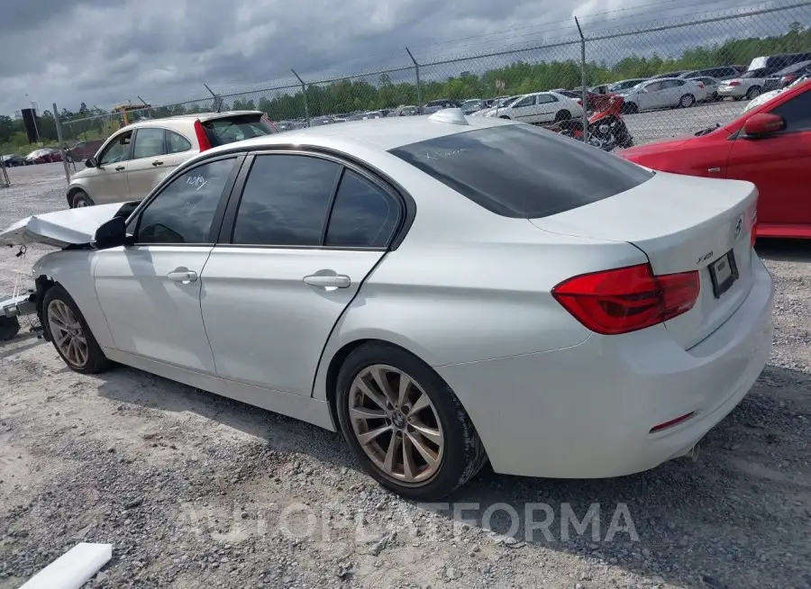 BMW 320I 2018 vin WBA8A3C52JA494539 from auto auction Iaai