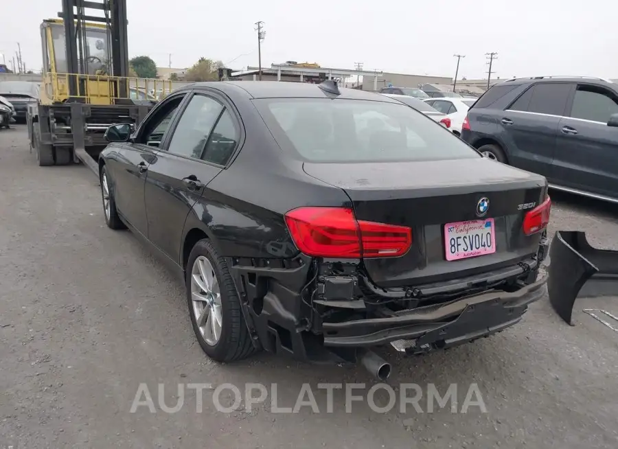 BMW 320I 2018 vin WBA8A9C56JAH14271 from auto auction Iaai