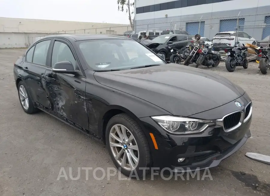 BMW 320I 2018 vin WBA8A9C56JAH14271 from auto auction Iaai