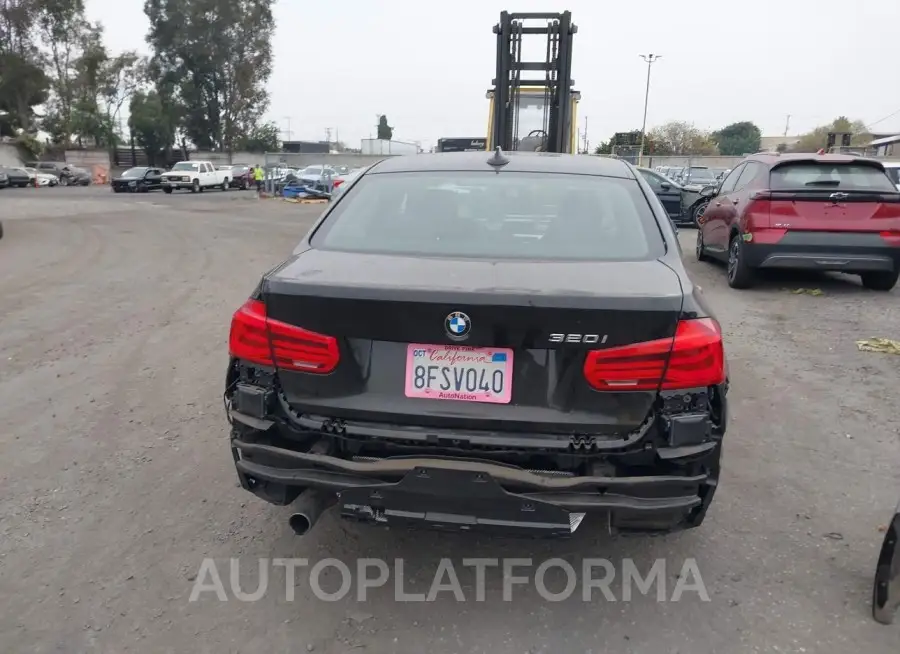 BMW 320I 2018 vin WBA8A9C56JAH14271 from auto auction Iaai