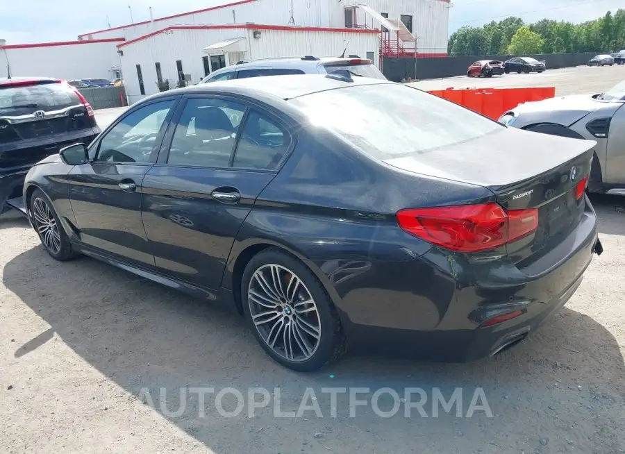 BMW 540I 2017 vin WBAJE5C39HG914191 from auto auction Iaai