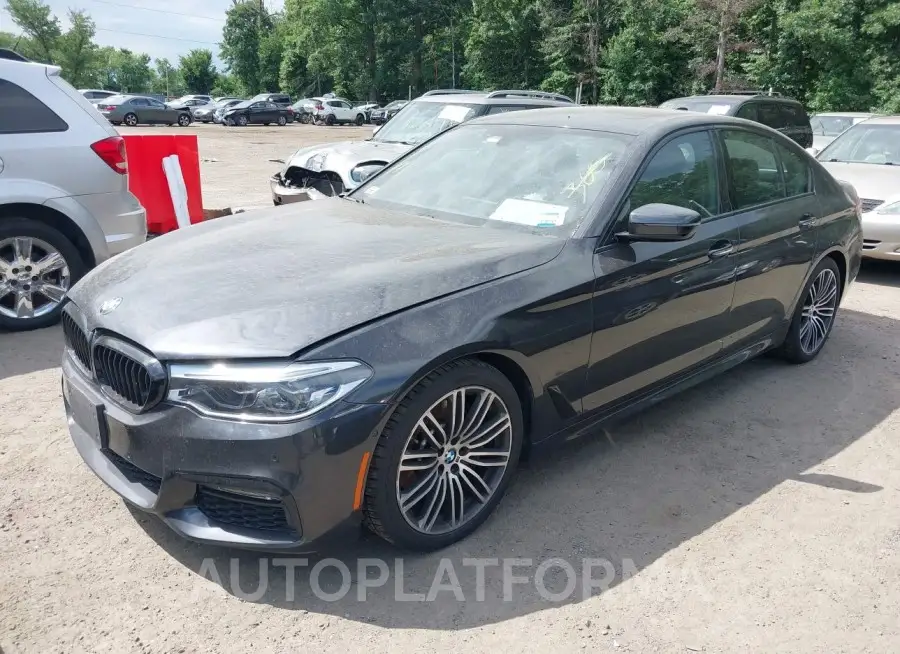 BMW 540I 2017 vin WBAJE5C39HG914191 from auto auction Iaai