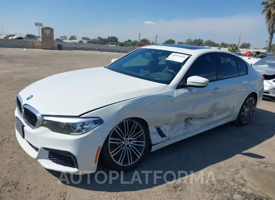 BMW 540I 2019 vin WBAJE5C56KWA98686 from auto auction Iaai