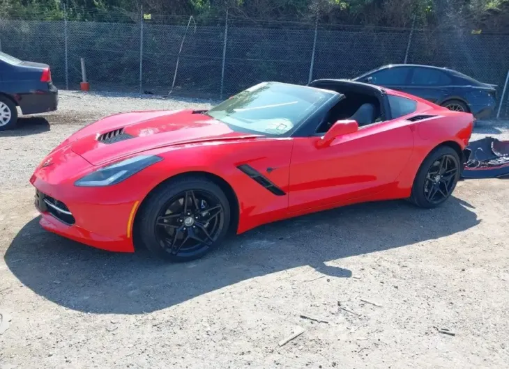 CHEVROLET CORVETTE 2015 vin 1G1YA2D76F5110753 from auto auction Iaai