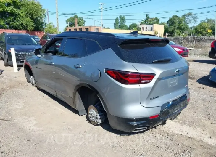 CHEVROLET BLAZER 2023 vin 3GNKBERS3PS165474 from auto auction Iaai