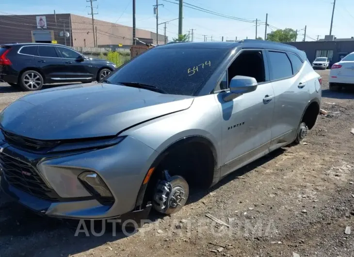 CHEVROLET BLAZER 2023 vin 3GNKBERS3PS165474 from auto auction Iaai