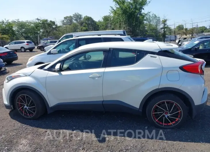 TOYOTA C-HR 2018 vin JTNKHMBX8J1010933 from auto auction Iaai