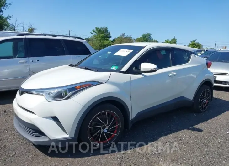 TOYOTA C-HR 2018 vin JTNKHMBX8J1010933 from auto auction Iaai