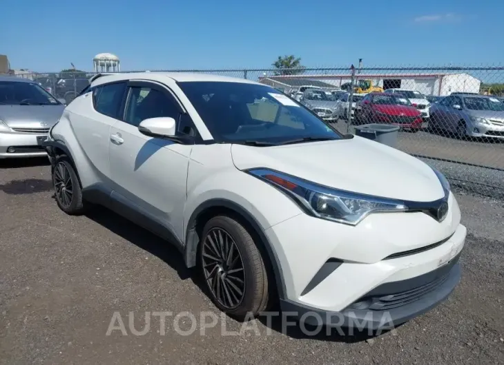 TOYOTA C-HR 2018 vin JTNKHMBX8J1010933 from auto auction Iaai