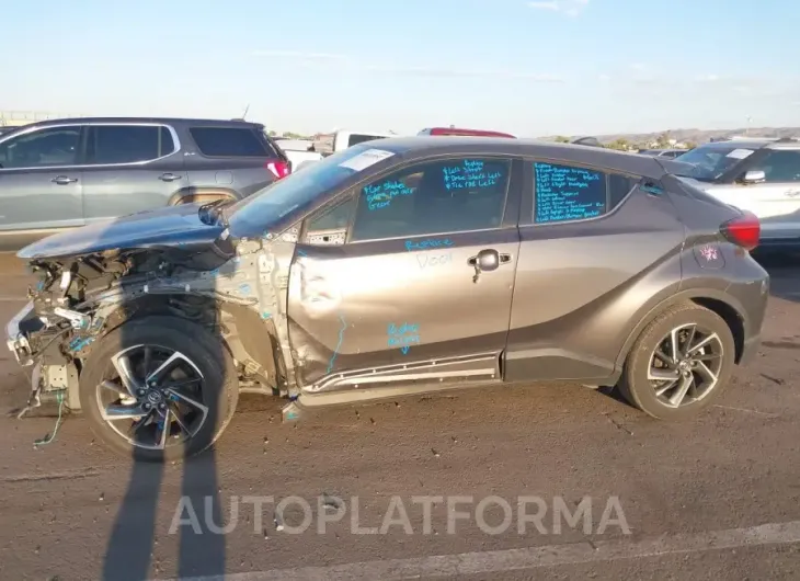 TOYOTA C-HR 2021 vin JTNKHMBXXM1112190 from auto auction Iaai