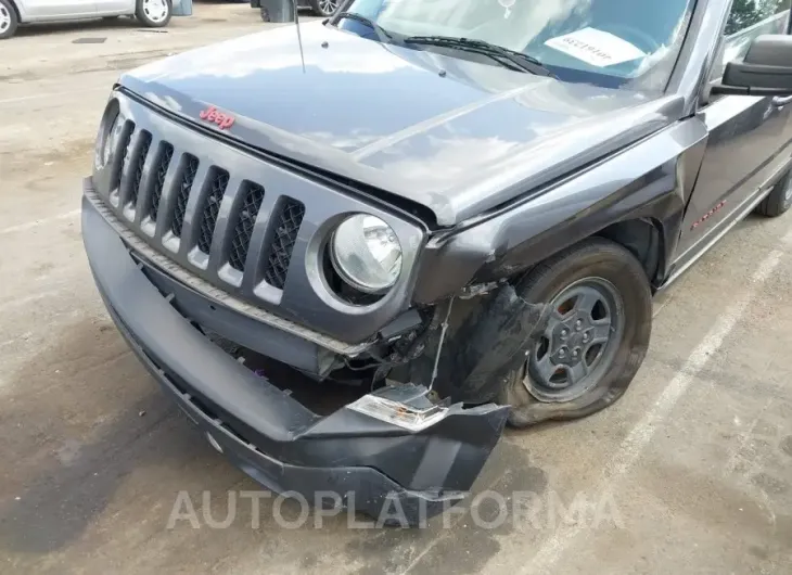 JEEP PATRIOT 2016 vin 1C4NJPBA1GD812783 from auto auction Iaai