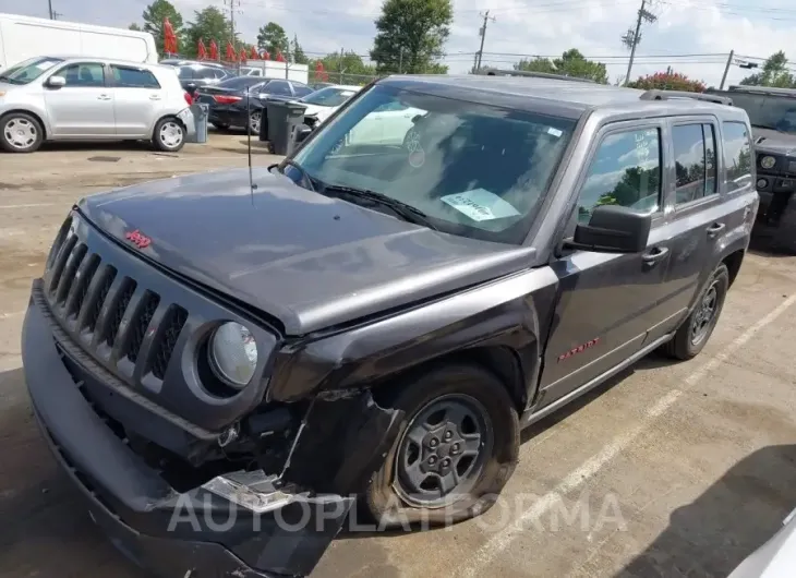 JEEP PATRIOT 2016 vin 1C4NJPBA1GD812783 from auto auction Iaai