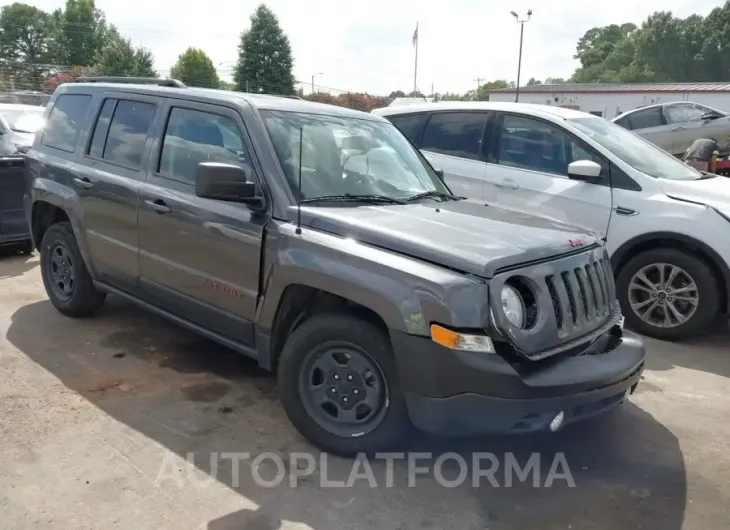 JEEP PATRIOT 2016 vin 1C4NJPBA1GD812783 from auto auction Iaai