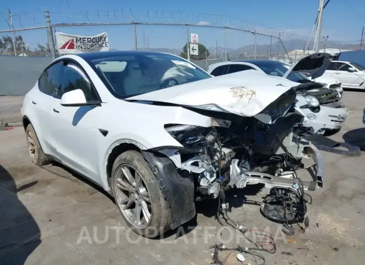 TESLA MODEL Y 2023 vin 7SAYGDEE1PF628111 from auto auction Iaai