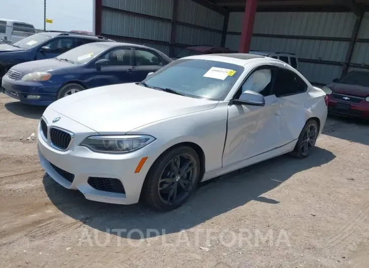 BMW M235I 2016 vin WBA1J9C58GV372340 from auto auction Iaai