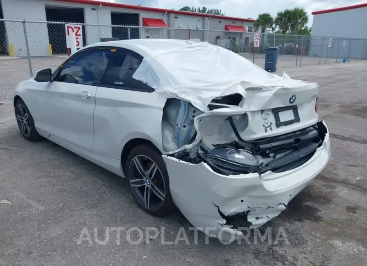 BMW 230I 2017 vin WBA2F9C36HV664865 from auto auction Iaai