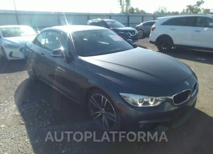 BMW 435I 2016 vin WBA3T3C58G5A42345 from auto auction Iaai