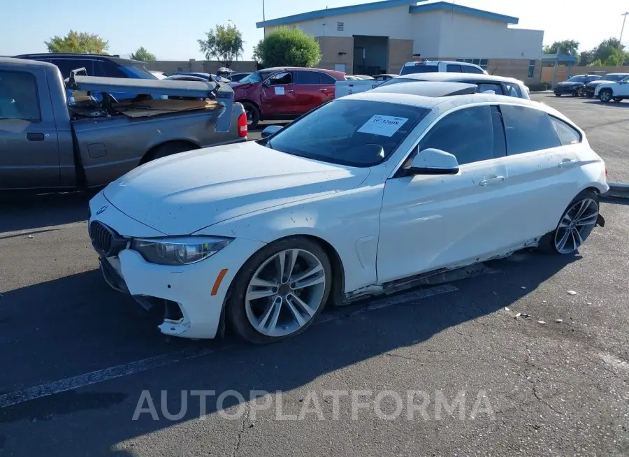 BMW 430I GRAN COUPE 2020 vin WBA4J1C01LCD40681 from auto auction Iaai