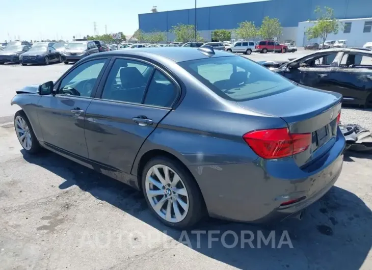 BMW 320I 2018 vin WBA8A9C58JAH12974 from auto auction Iaai