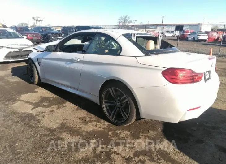 BMW M4 2016 vin WBS3U9C53GP969959 from auto auction Iaai