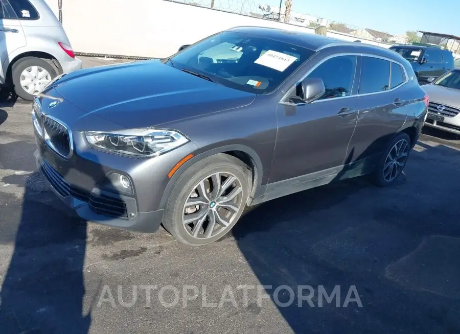 BMW X2 2020 vin WBXYJ1C01L5P12741 from auto auction Iaai