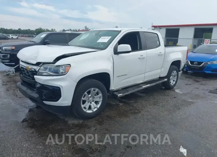 CHEVROLET COLORADO 2021 vin 1GCGSCEN5M1132167 from auto auction Iaai