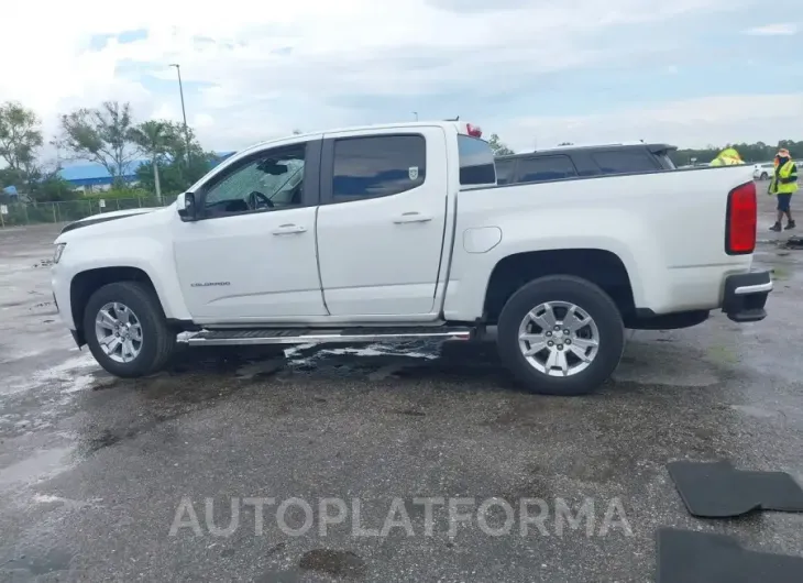 CHEVROLET COLORADO 2021 vin 1GCGSCEN5M1132167 from auto auction Iaai