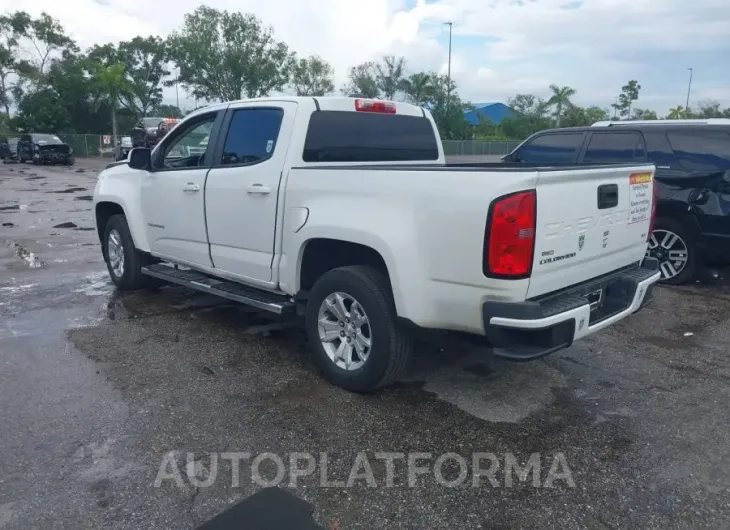 CHEVROLET COLORADO 2021 vin 1GCGSCEN5M1132167 from auto auction Iaai