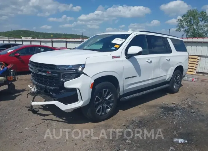 CHEVROLET SUBURBAN 2022 vin 1GNSKDKD2NR212676 from auto auction Iaai