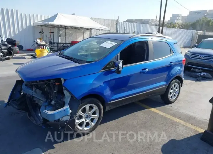 FORD ECOSPORT 2019 vin MAJ3S2GE1KC274187 from auto auction Iaai