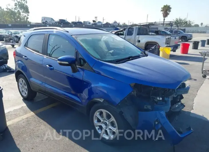 FORD ECOSPORT 2019 vin MAJ3S2GE1KC274187 from auto auction Iaai