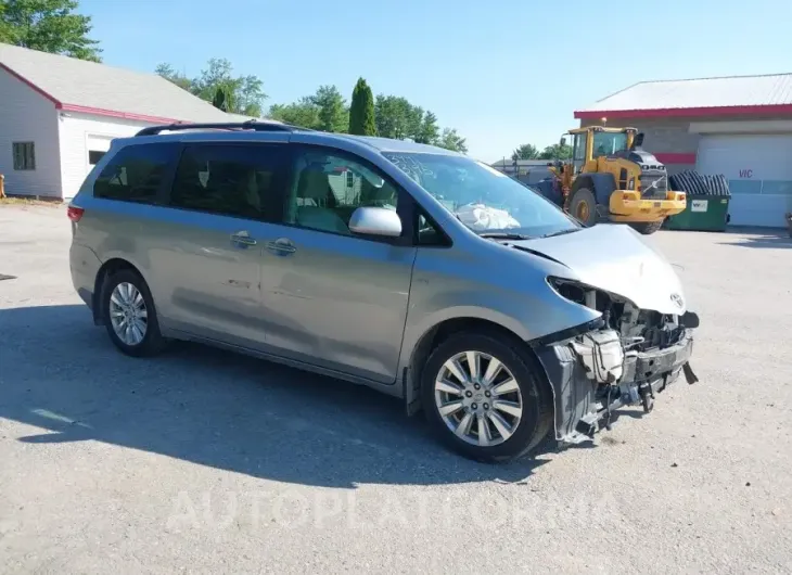 TOYOTA SIENNA 2017 vin 5TDDZ3DC2HS159219 from auto auction Iaai