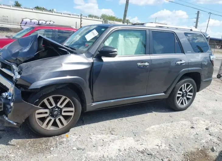 TOYOTA 4RUNNER 2015 vin JTEBU5JR3F5268264 from auto auction Iaai