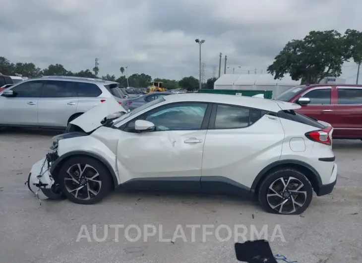 TOYOTA C-HR 2018 vin JTNKHMBX4J1002134 from auto auction Iaai