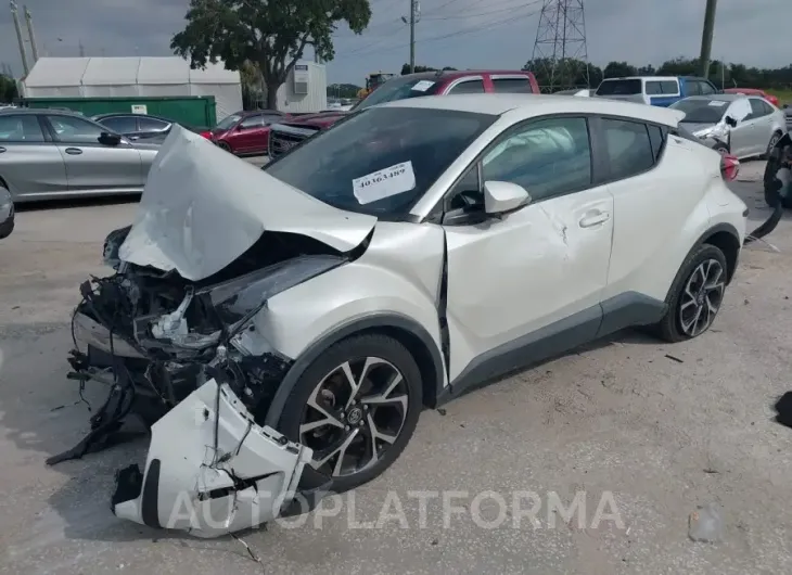 TOYOTA C-HR 2018 vin JTNKHMBX4J1002134 from auto auction Iaai