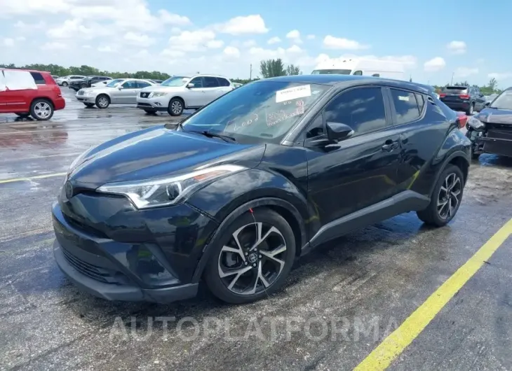 TOYOTA C-HR 2019 vin JTNKHMBX4K1036933 from auto auction Iaai