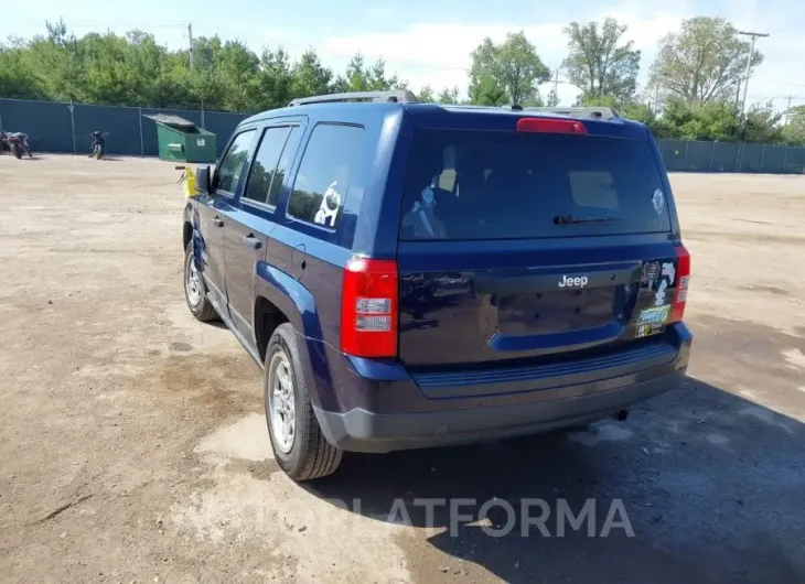 JEEP PATRIOT 2016 vin 1C4NJPBA4GD717053 from auto auction Iaai