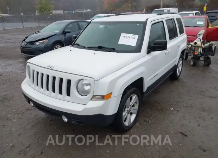 JEEP PATRIOT 2016 vin 1C4NJPFA3GD609131 from auto auction Iaai