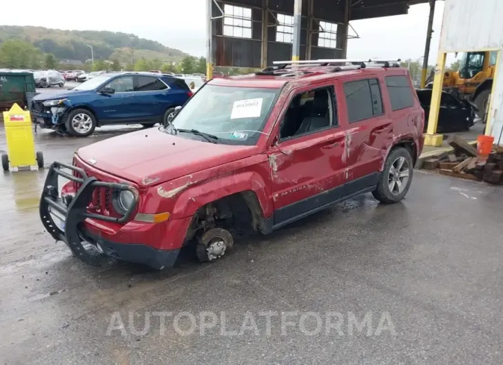 JEEP PATRIOT 2016 vin 1C4NJRFB9GD545696 from auto auction Iaai