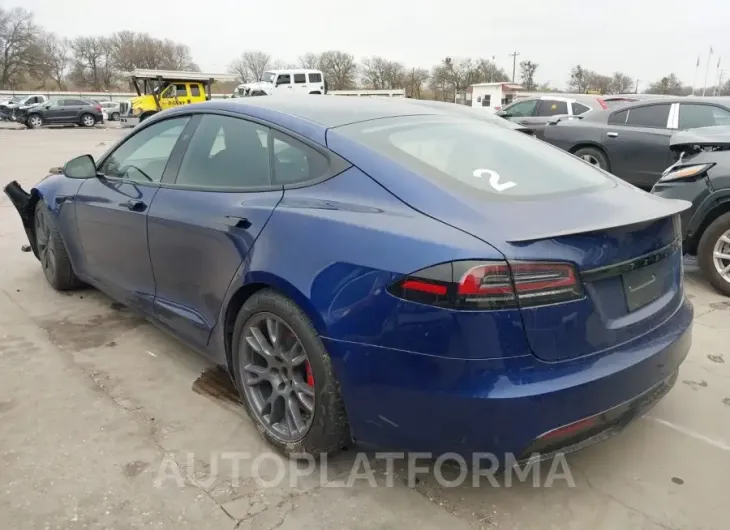 TESLA MODEL S 2023 vin 5YJSA1E69PF525806 from auto auction Iaai